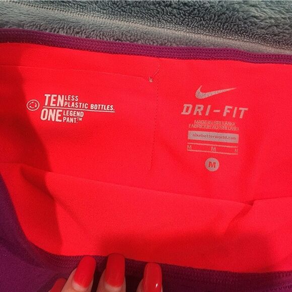 Nike Dri-Fit Purple Leggings - Picture 4 of 4